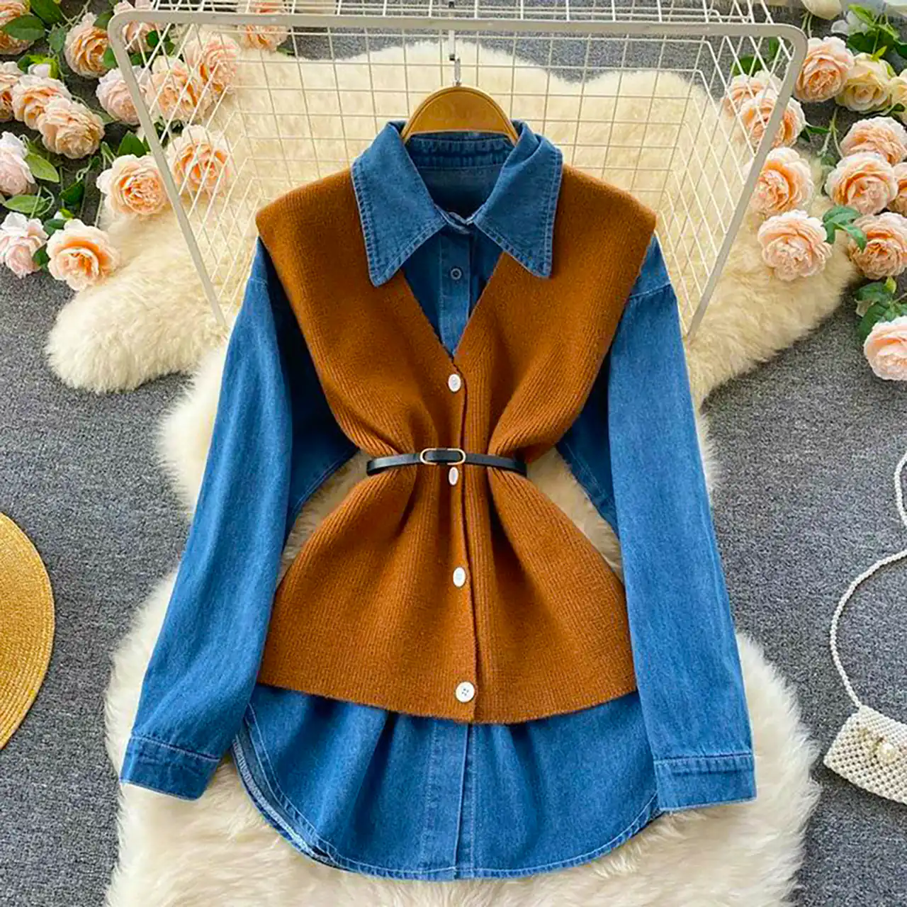 پیراهن زنانه پاییزی