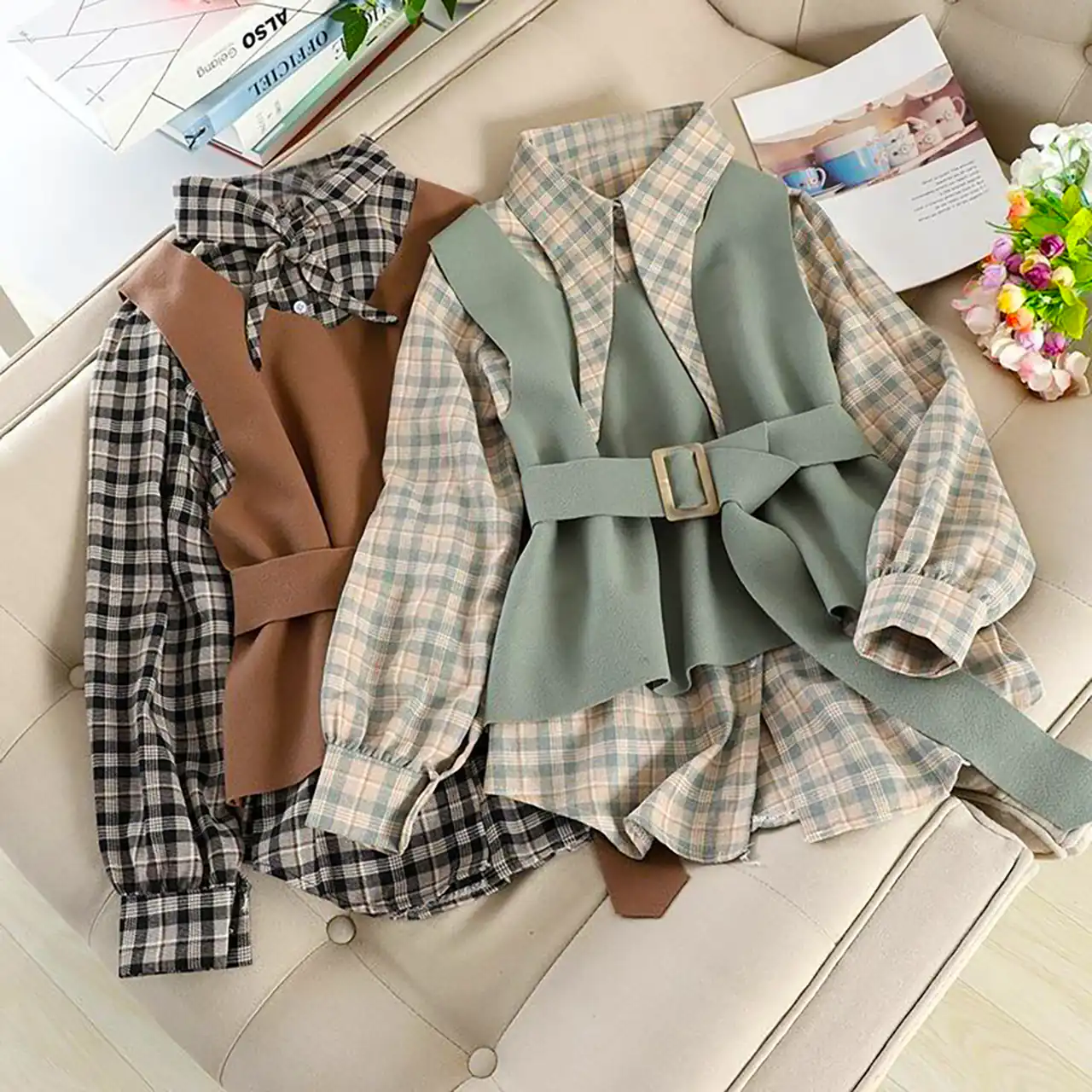 پیراهن زنانه پاییزی