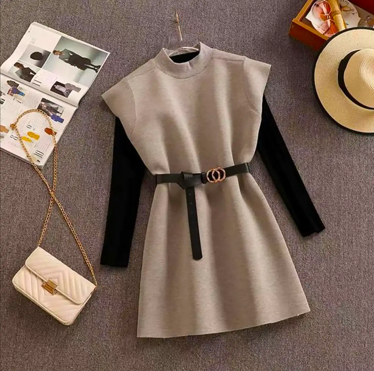 پیراهن زنانه پاییزی