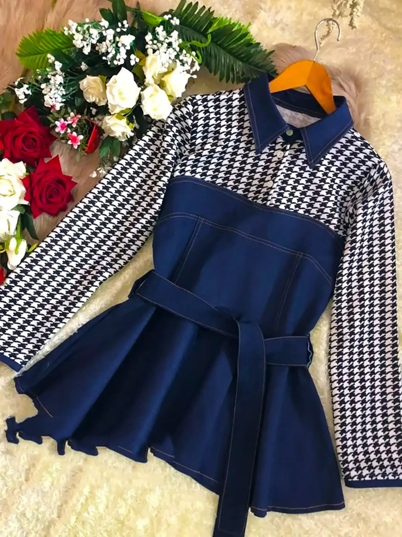 پیراهن زنانه پاییزی