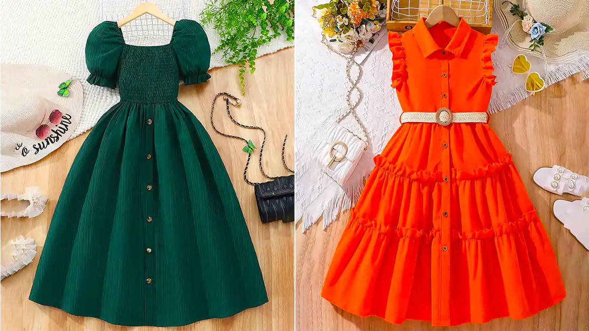 سارافون شیک دخترانه