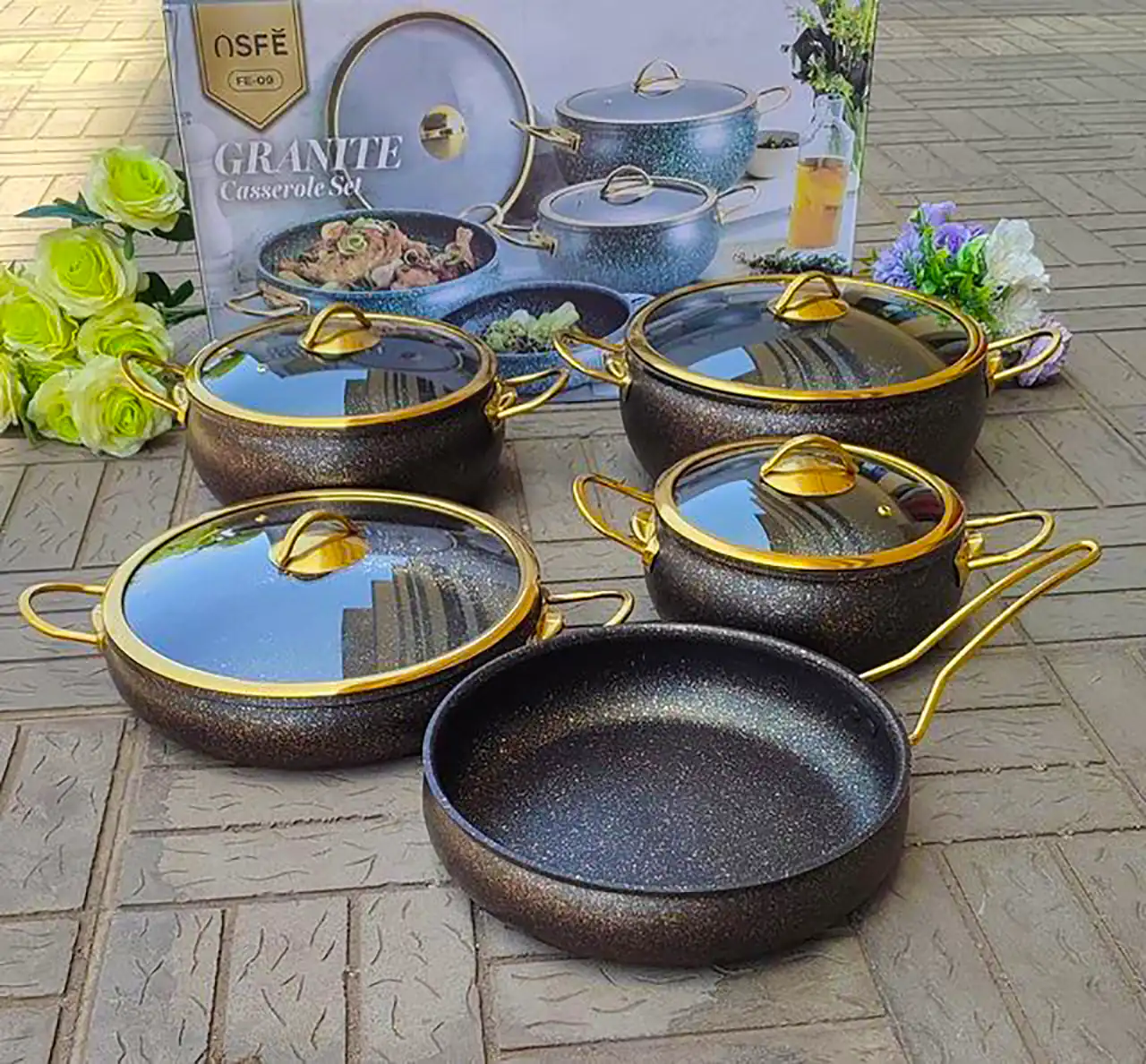 سرویس قابلمه چدن