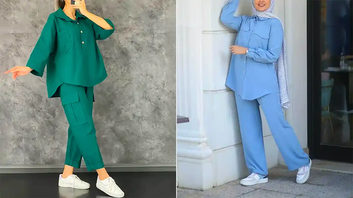 شومیز شلوار کژوال