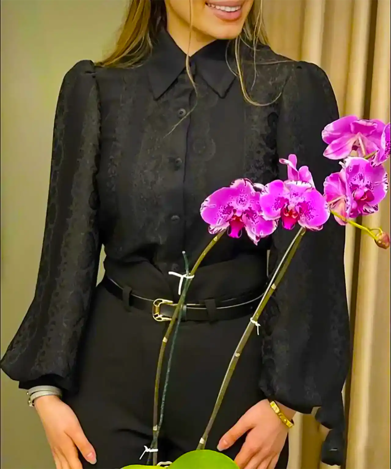 شومیز شیک کرپ حریر