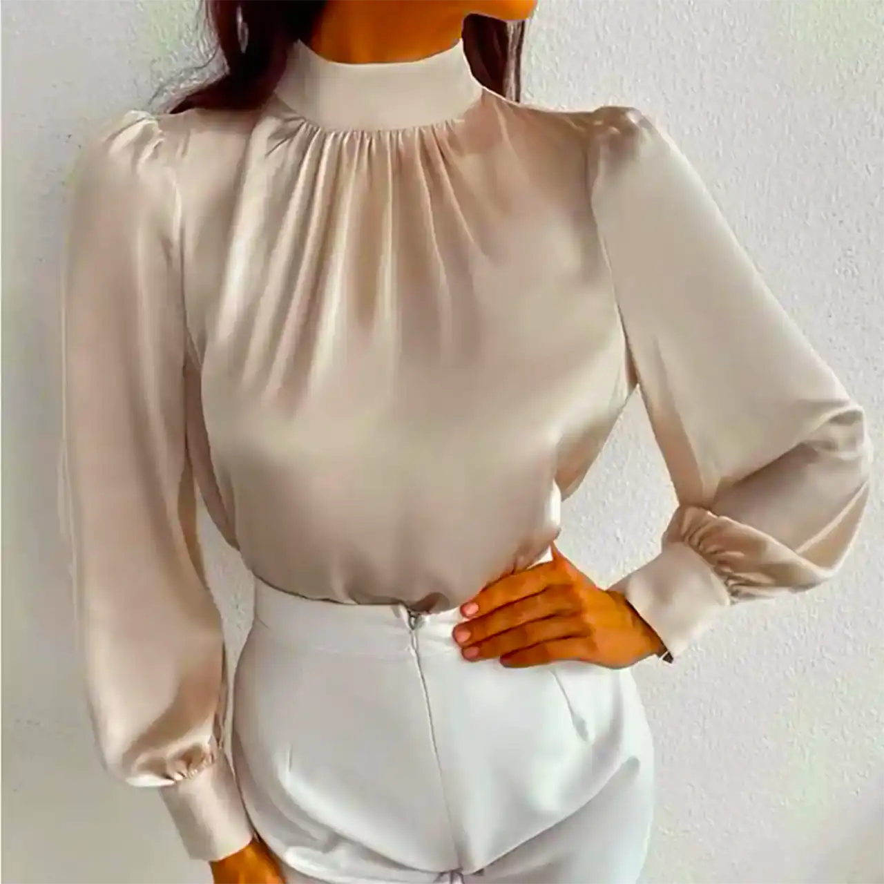 شومیز شیک کرپ حریر