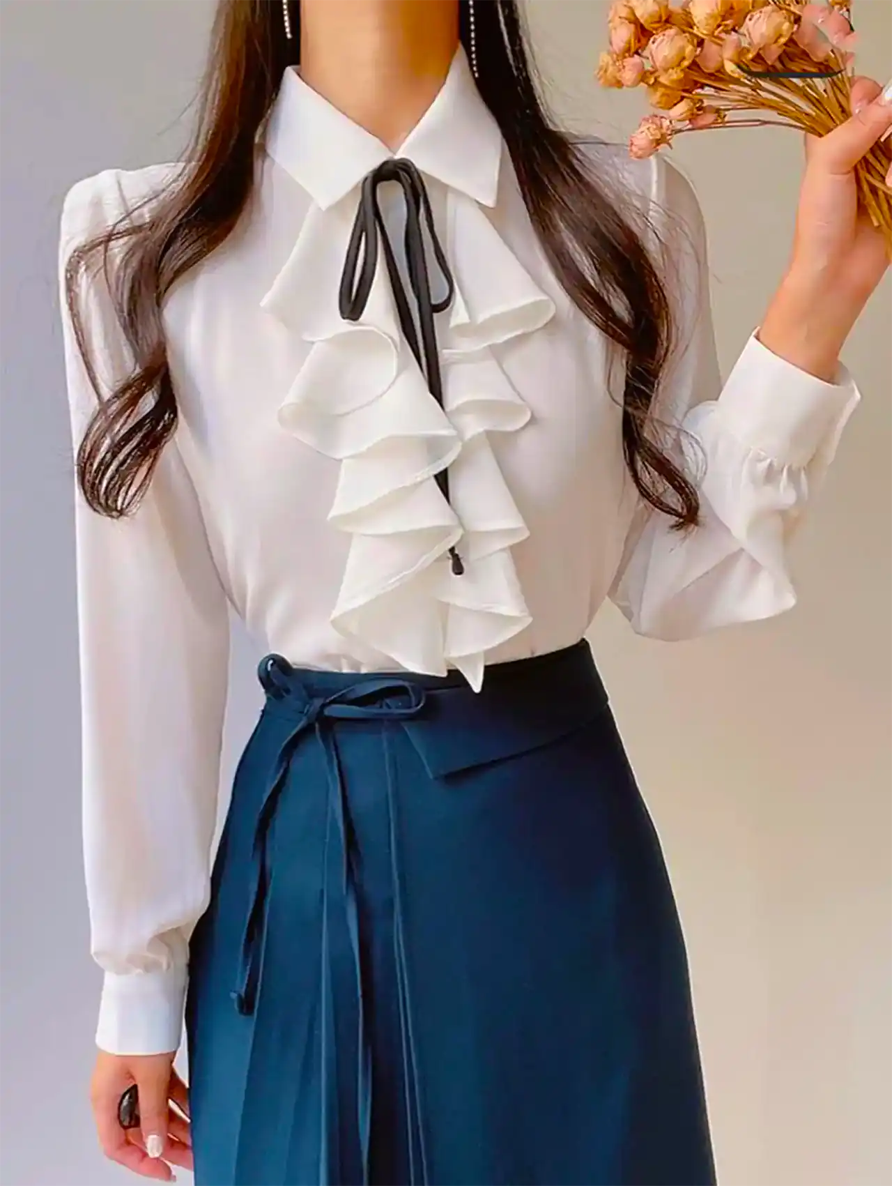 شومیز شیک کرپ حریر