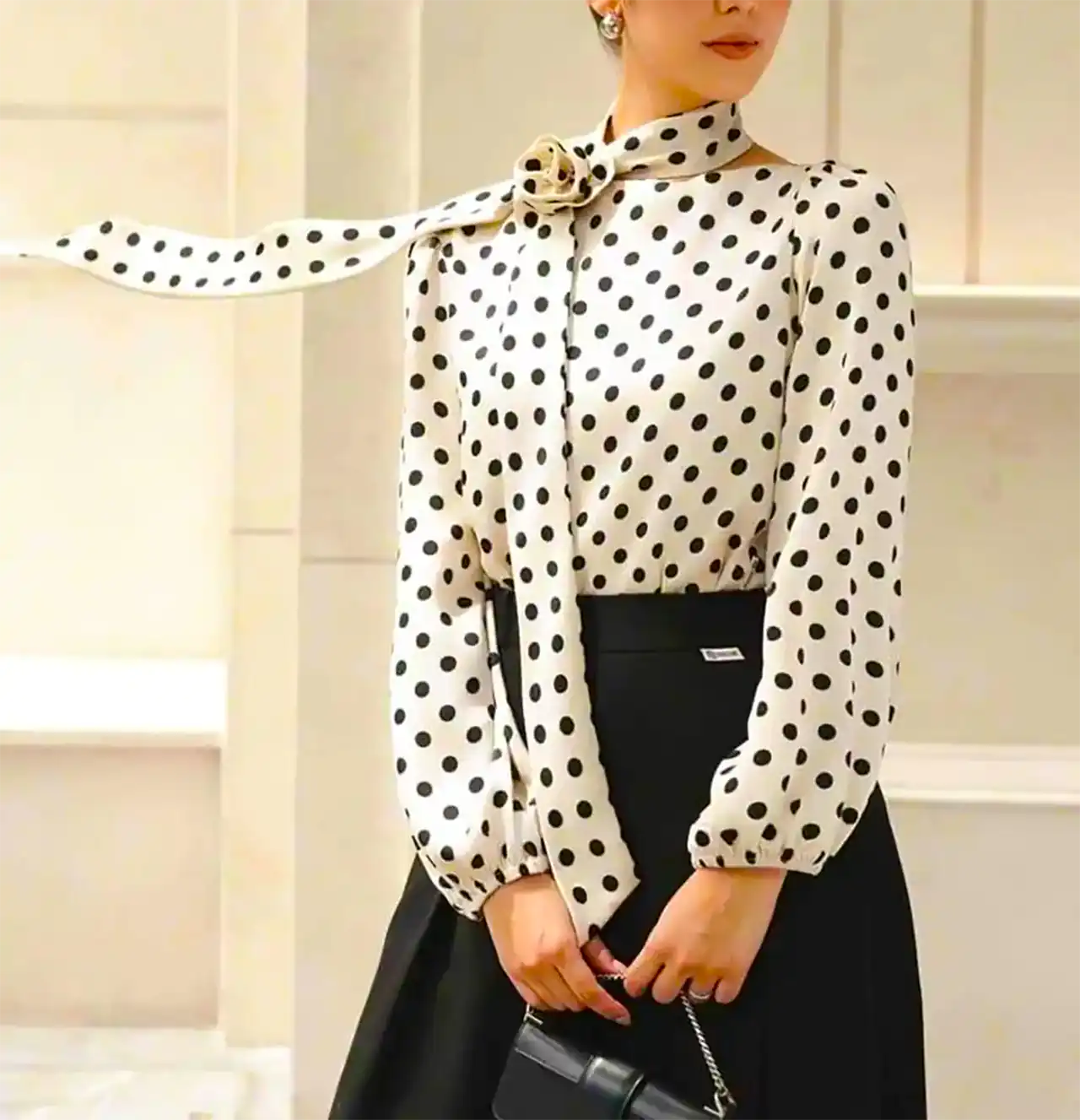 شومیز شیک کرپ حریر