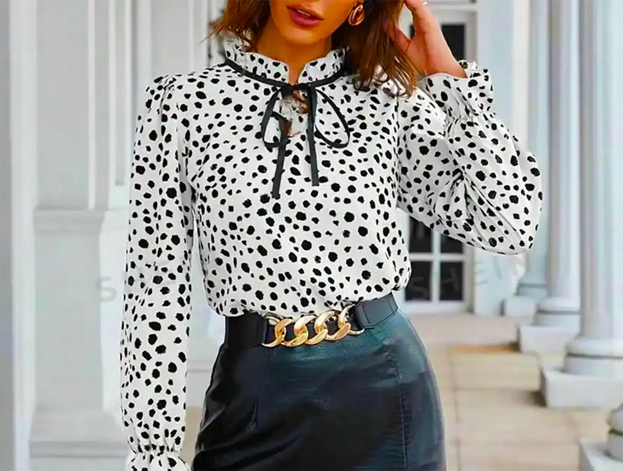 شومیز شیک کرپ حریر