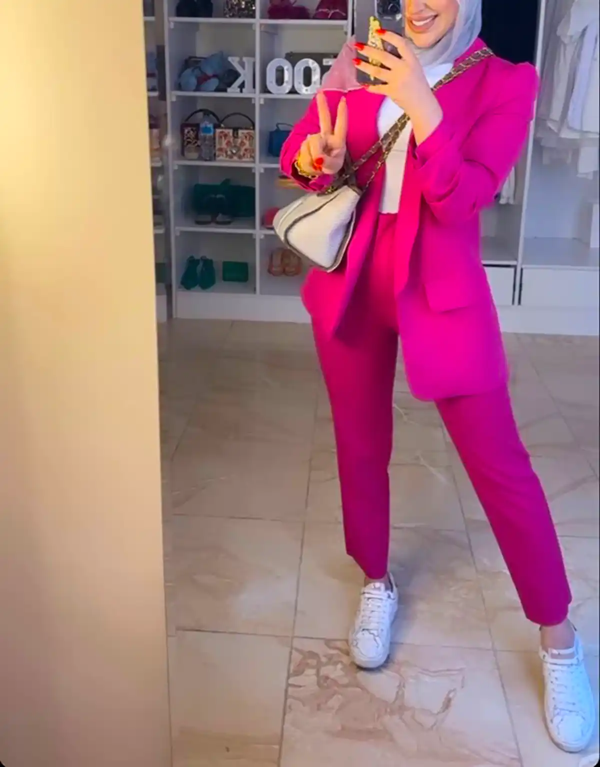 استایل سرخابی شیک زنانه