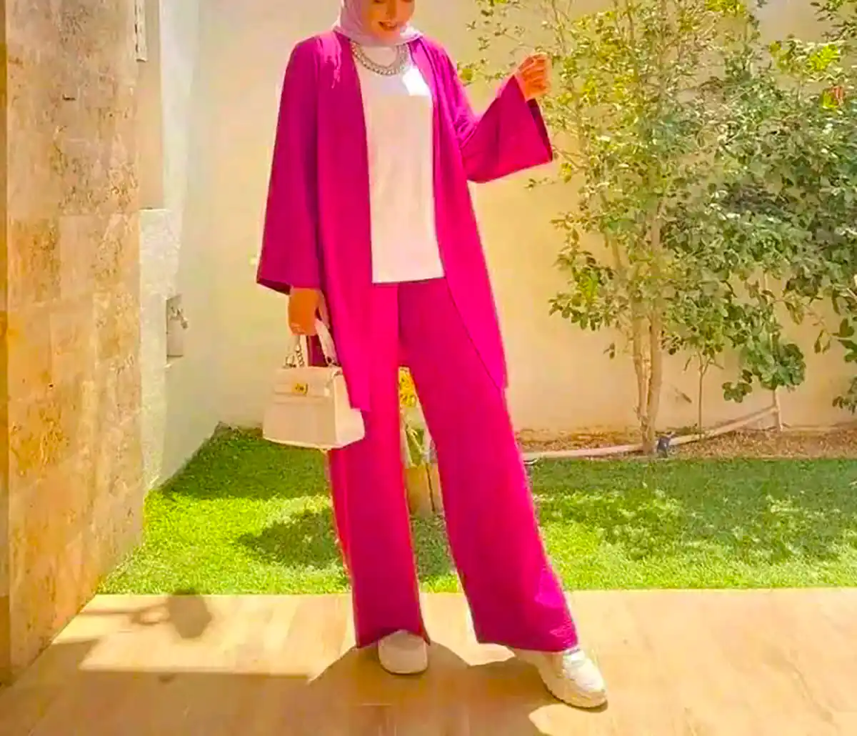 استایل سرخابی شیک زنانه