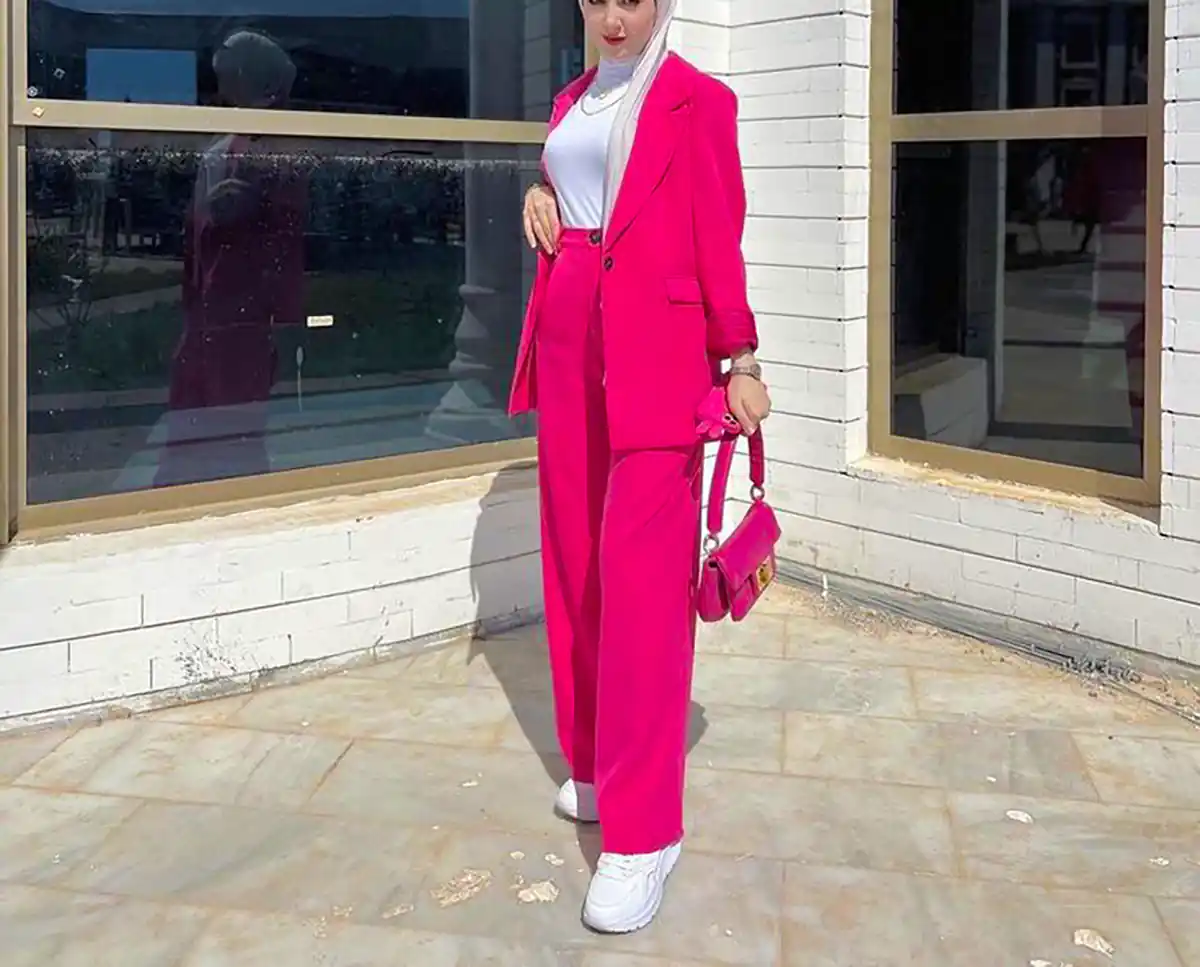 استایل سرخابی شیک زنانه