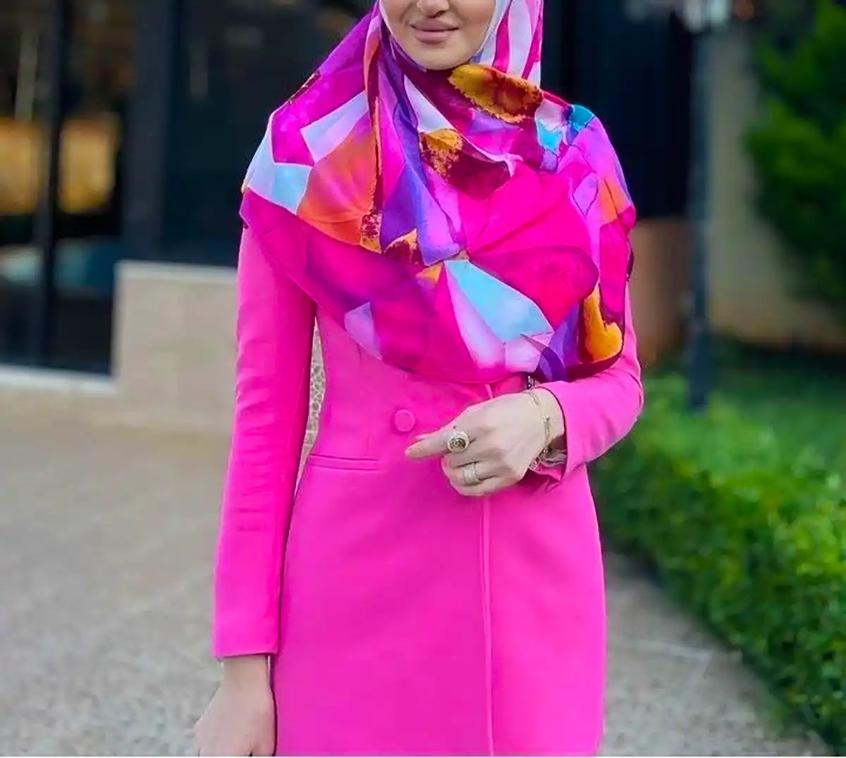 استایل سرخابی شیک زنانه