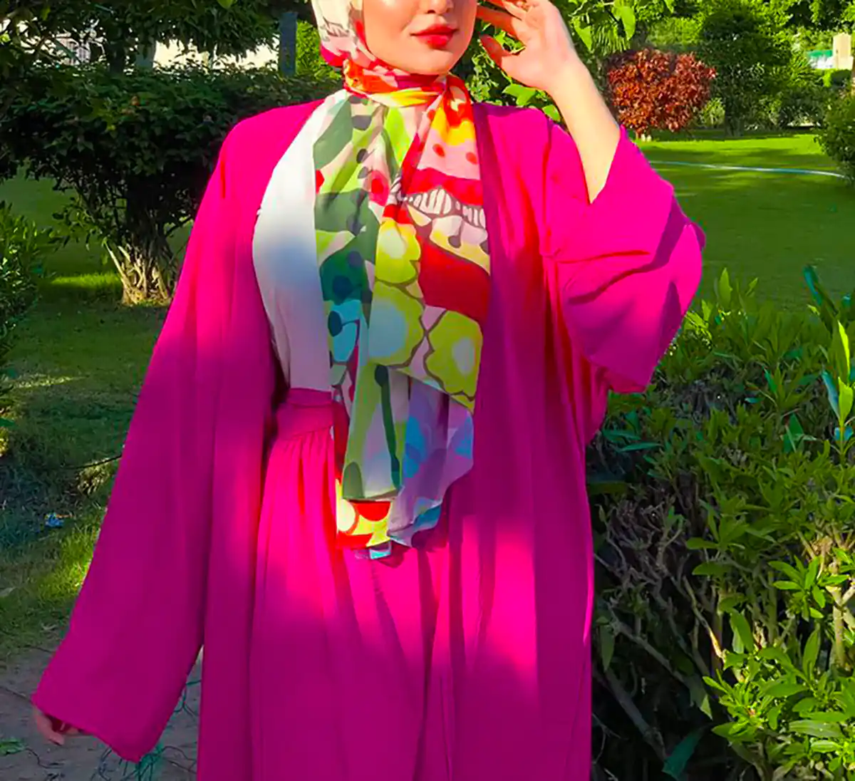 استایل سرخابی شیک زنانه