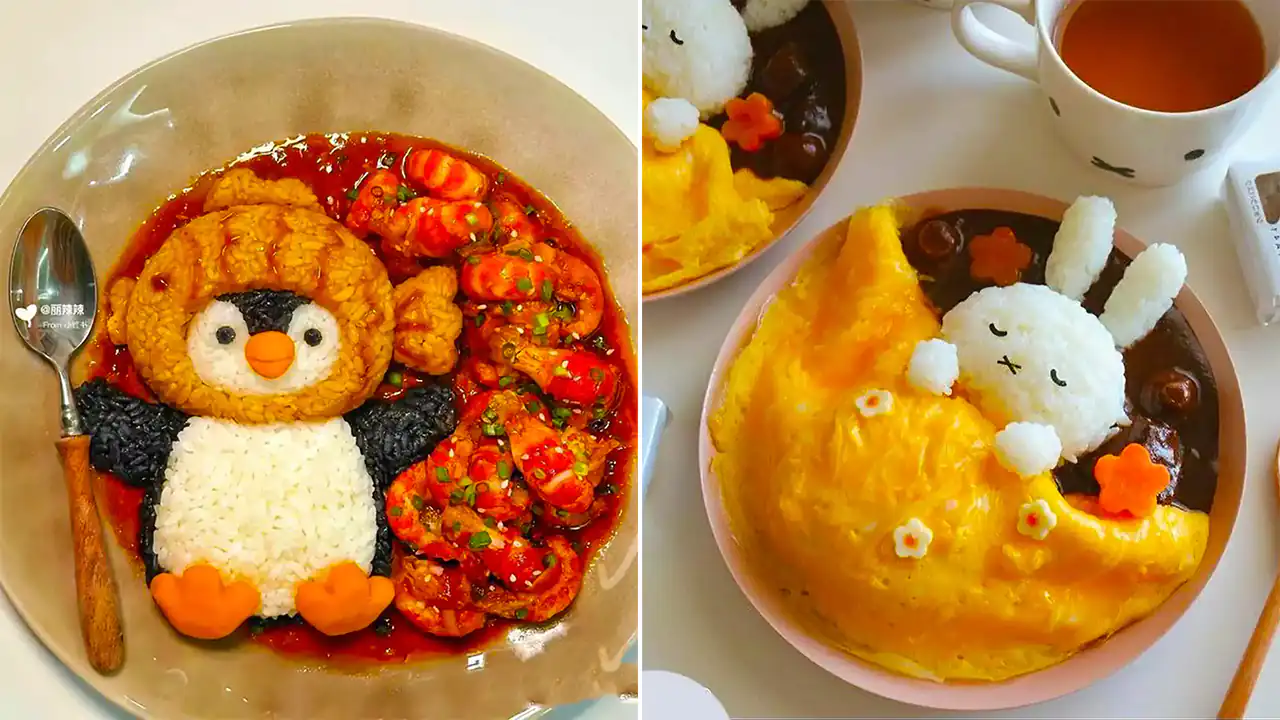 تزئین غذای کودک