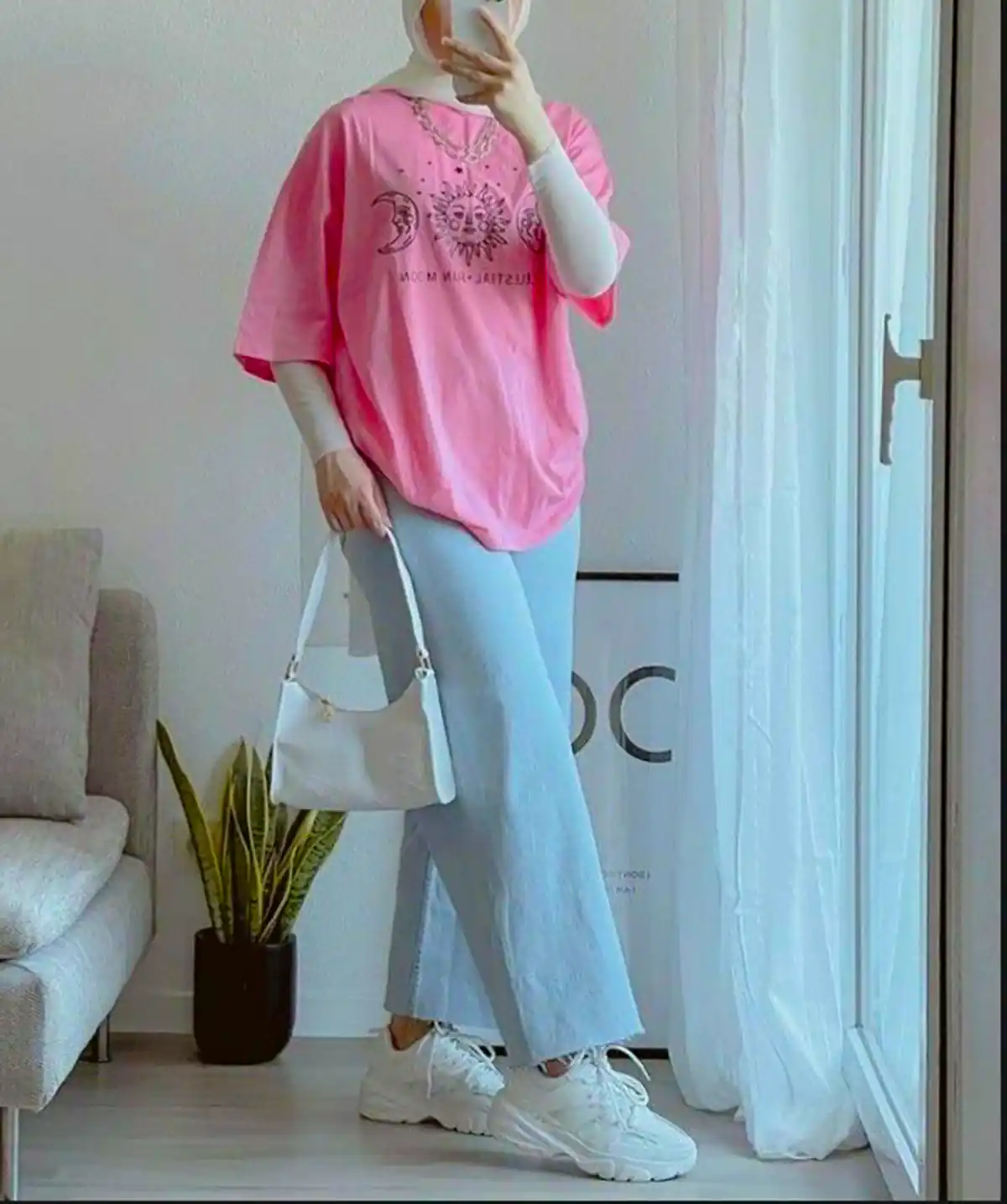 تیشرت لانگ دخترانه