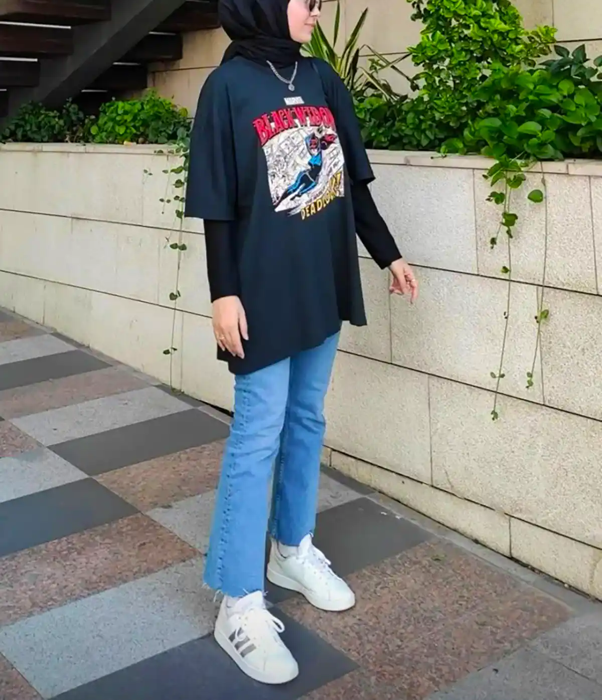 تیشرت لانگ دخترانه