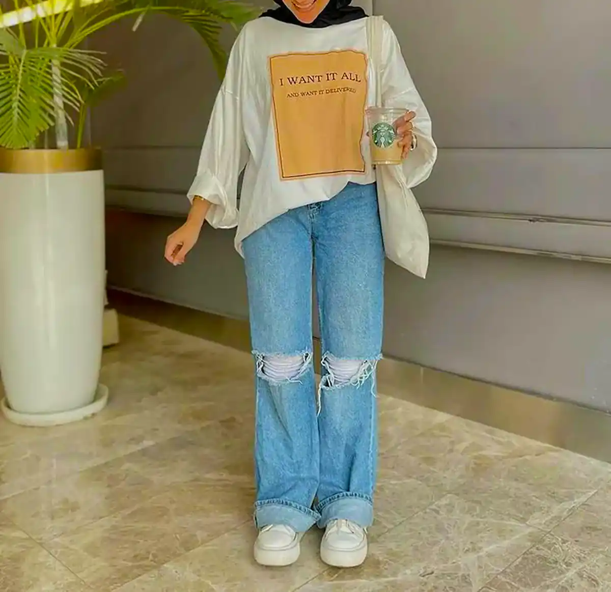 تیشرت لانگ دخترانه