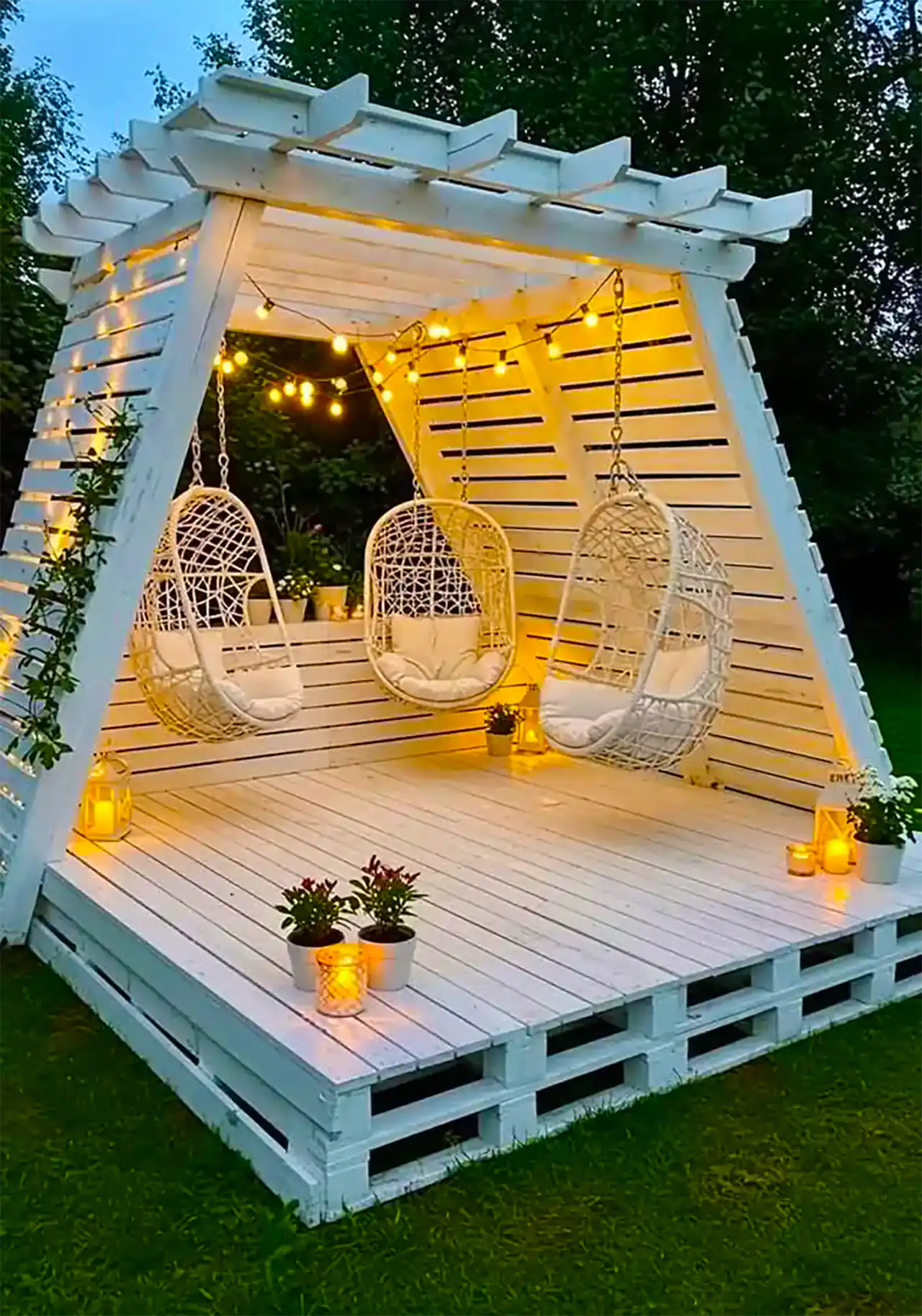 آلاچیق شیک چوبی