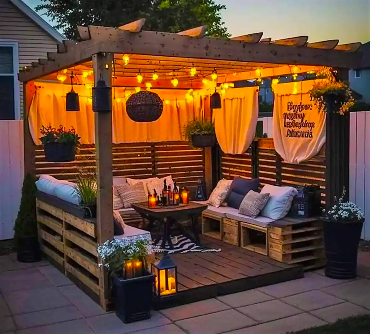 آلاچیق شیک چوبی