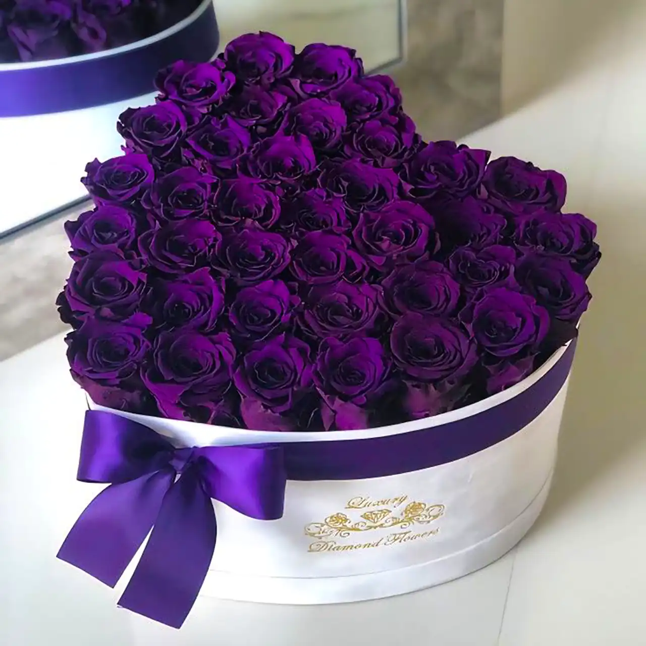 باکس گل بنفش خاص