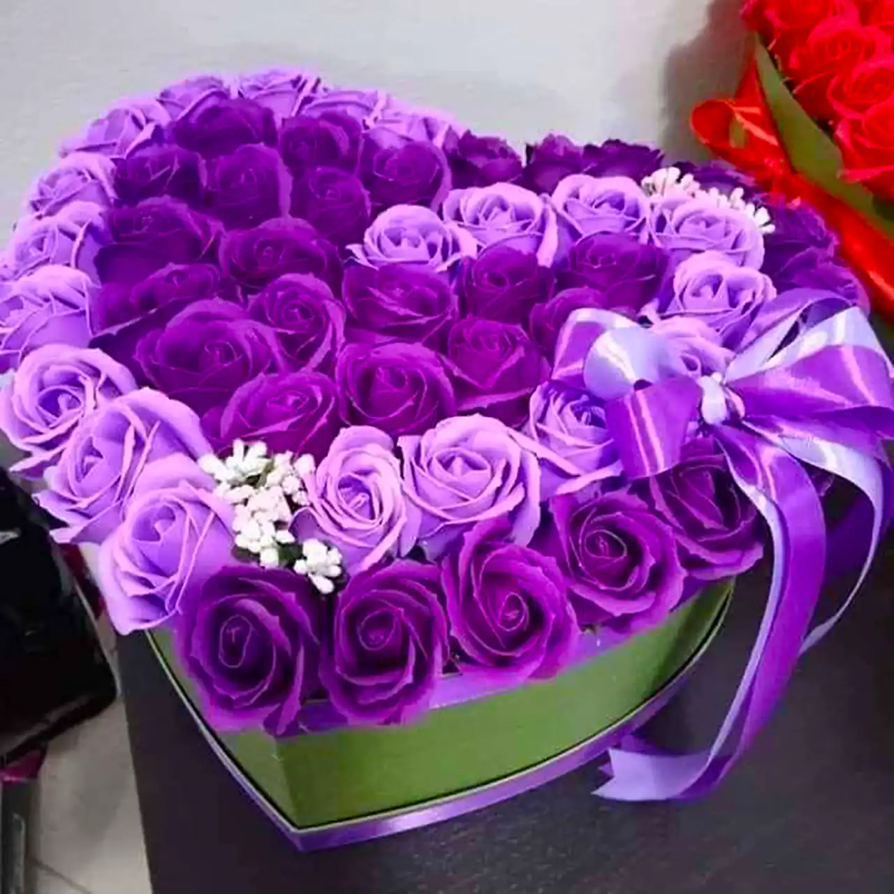 باکس گل بنفش خاص