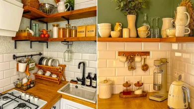 چیدمان کنار گاز