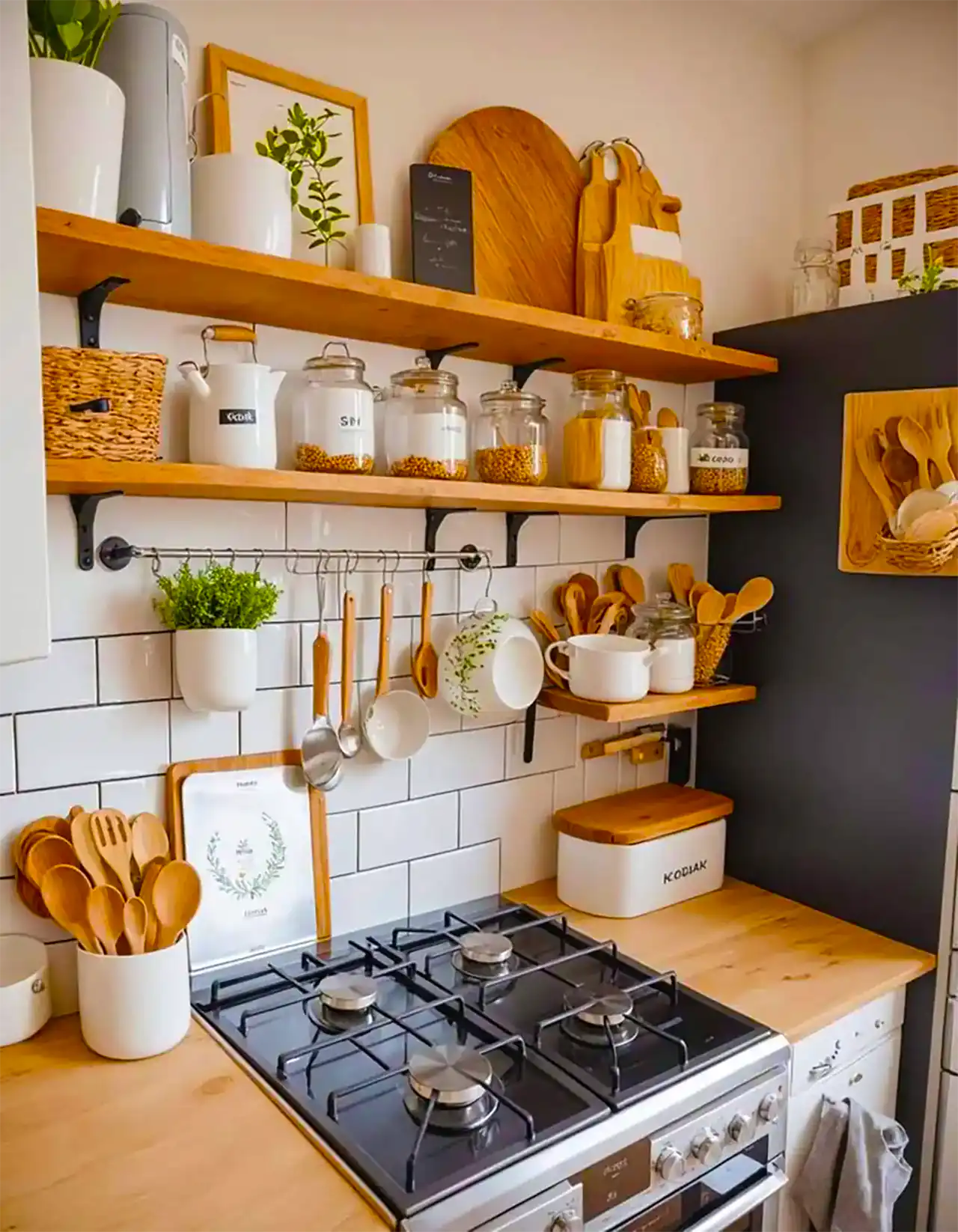 چیدمان کنار گاز