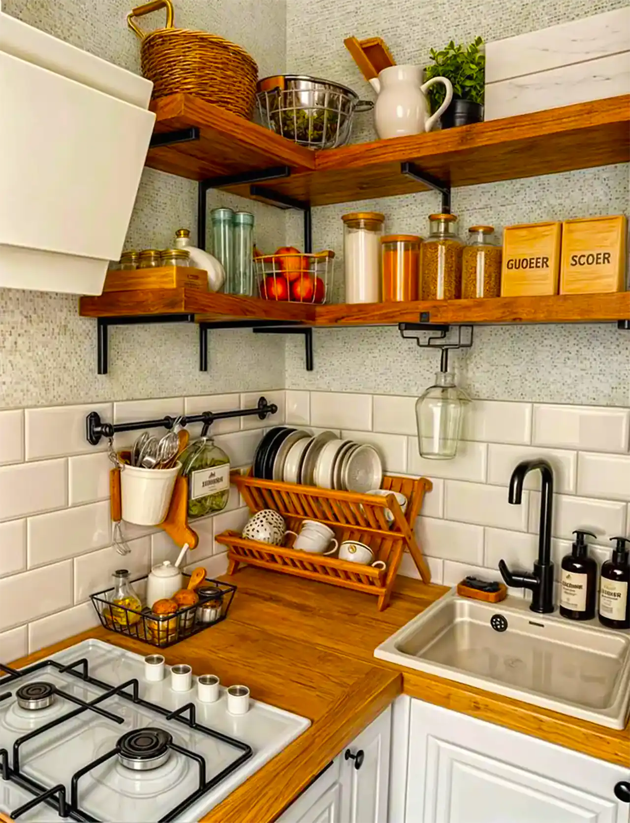 چیدمان کنار گاز