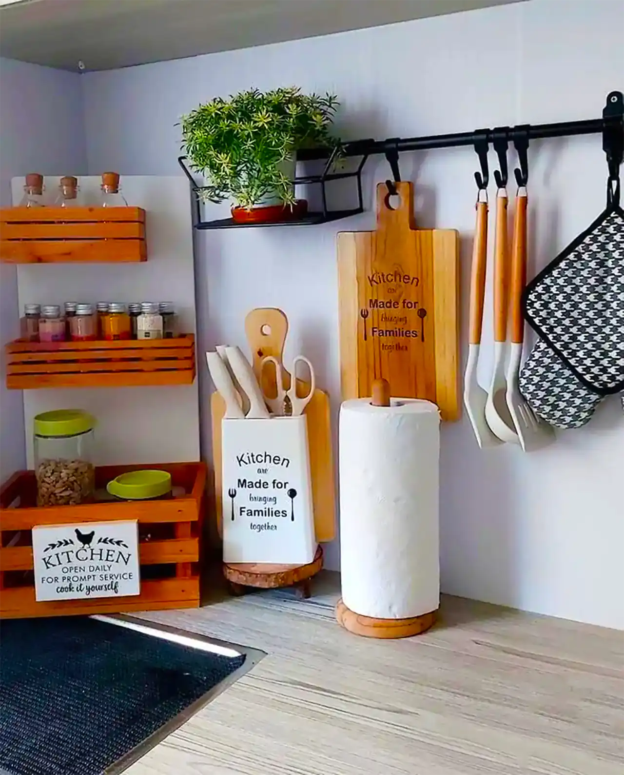 چیدمان کنار گاز