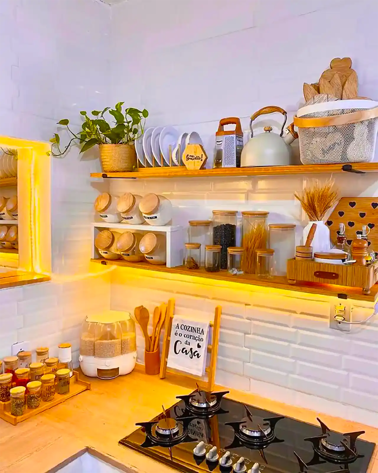 چیدمان کنار گاز