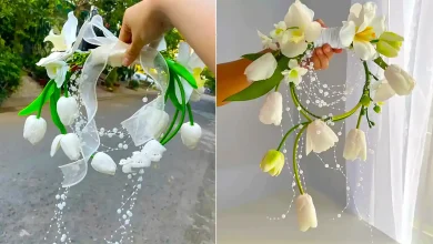 دسته گل عصایی عروس