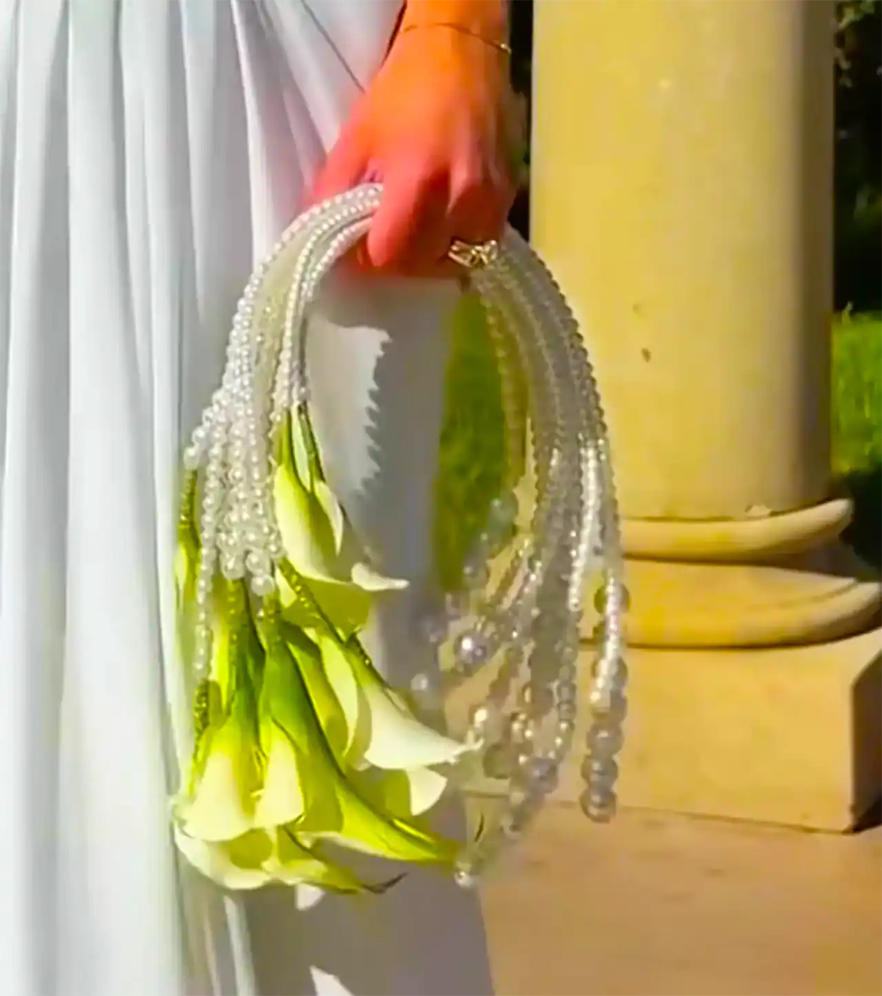 دسته گل عصایی عروس