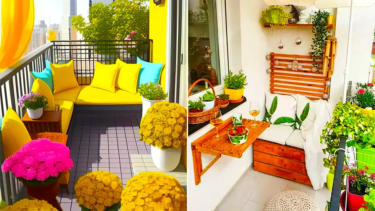 دکور تراس شیک