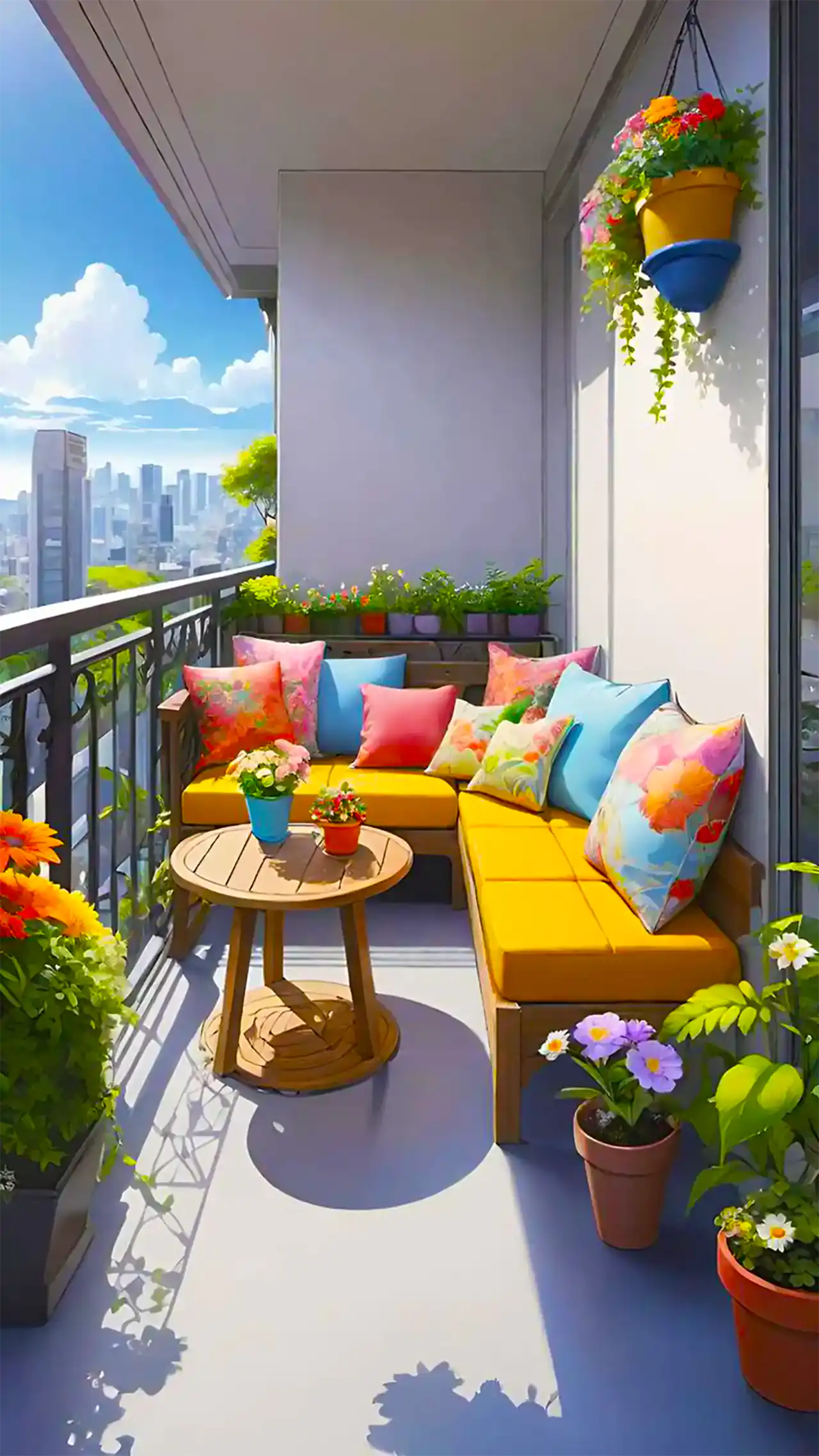 دکور تراس شیک