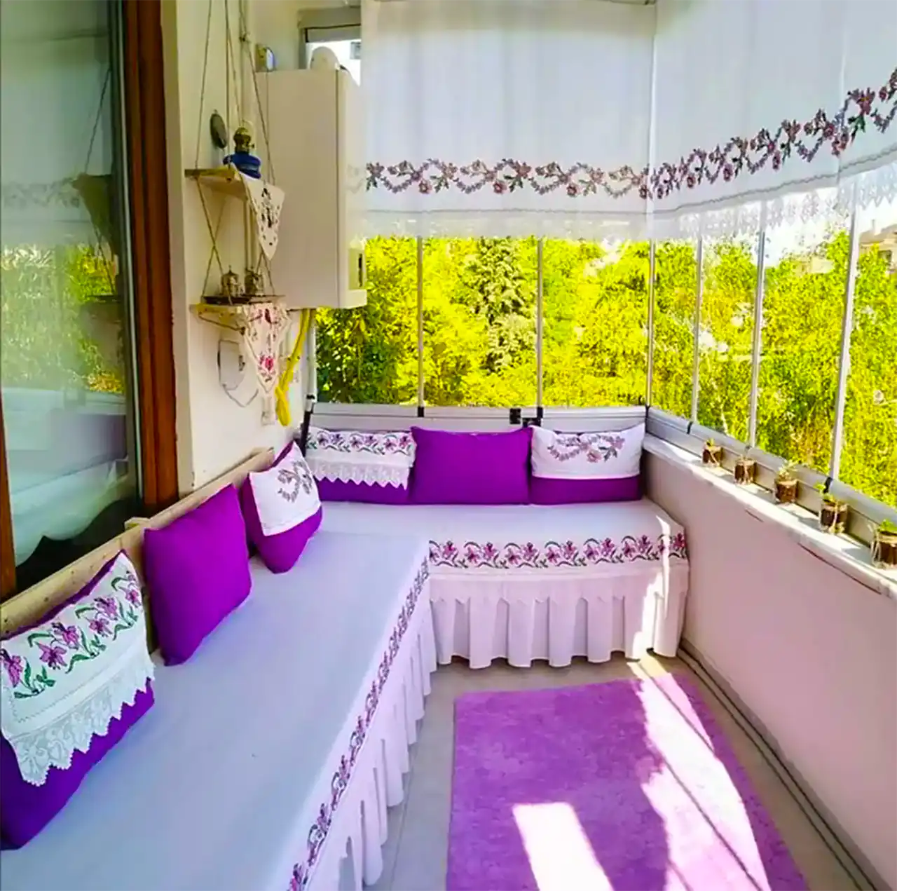 دکور تراس شیک