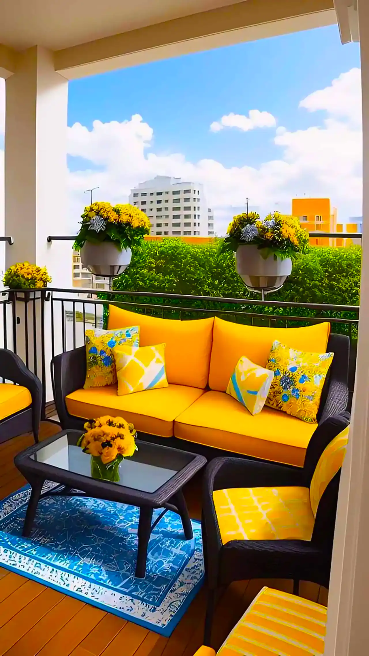 دکور تراس شیک