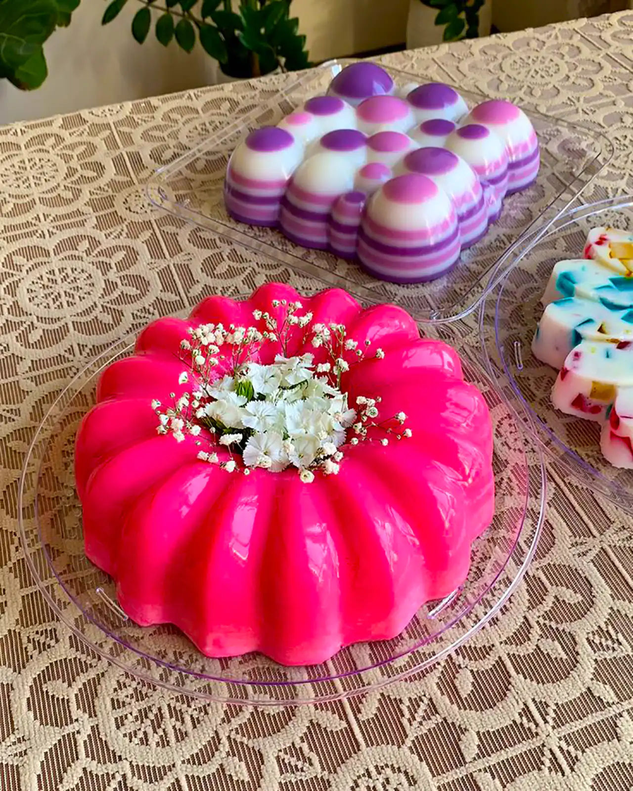 دسر ژله ای مجلسی