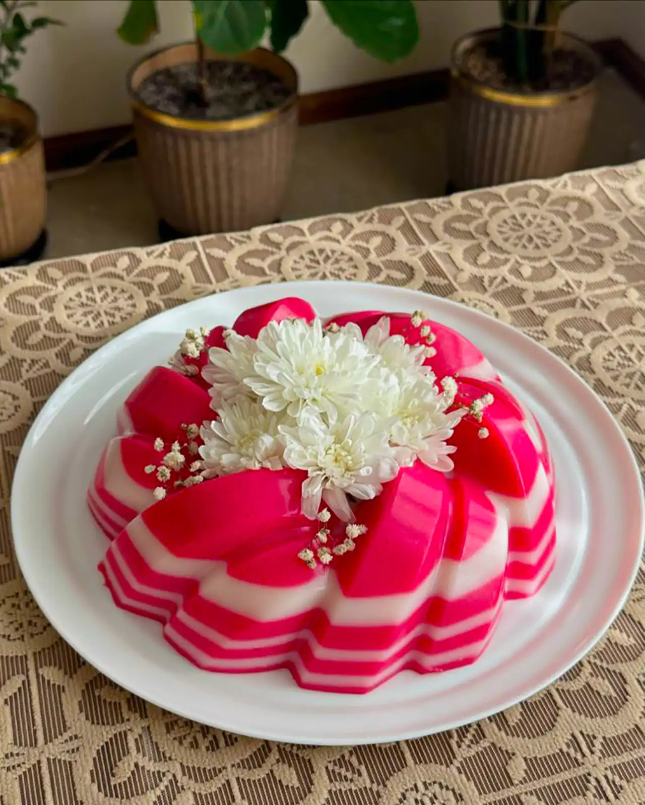 دسر ژله ای مجلسی