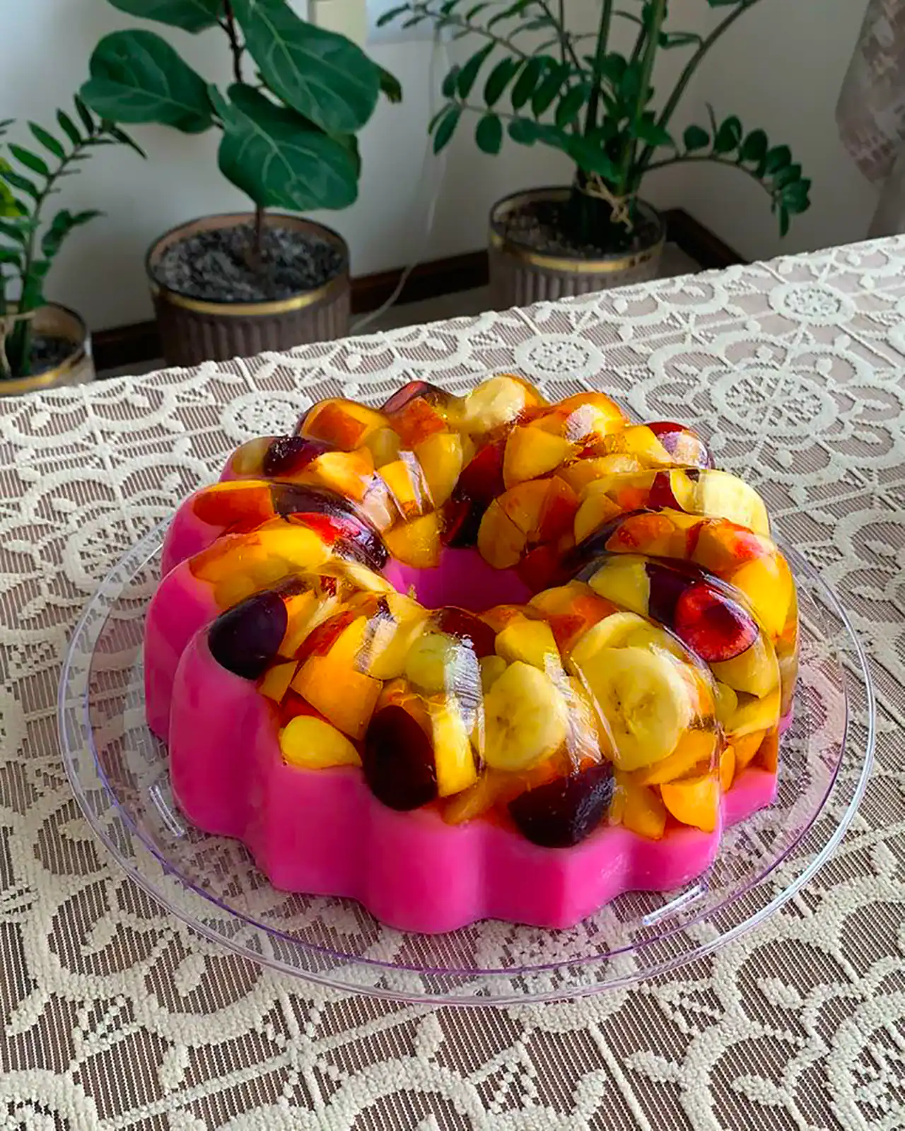 دسر ژله ای مجلسی