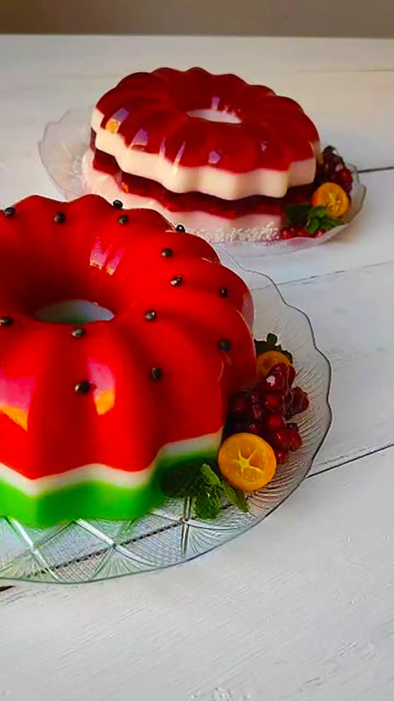 دسر ژله ای مجلسی