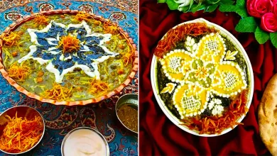 دیزاین آش رشته شیک