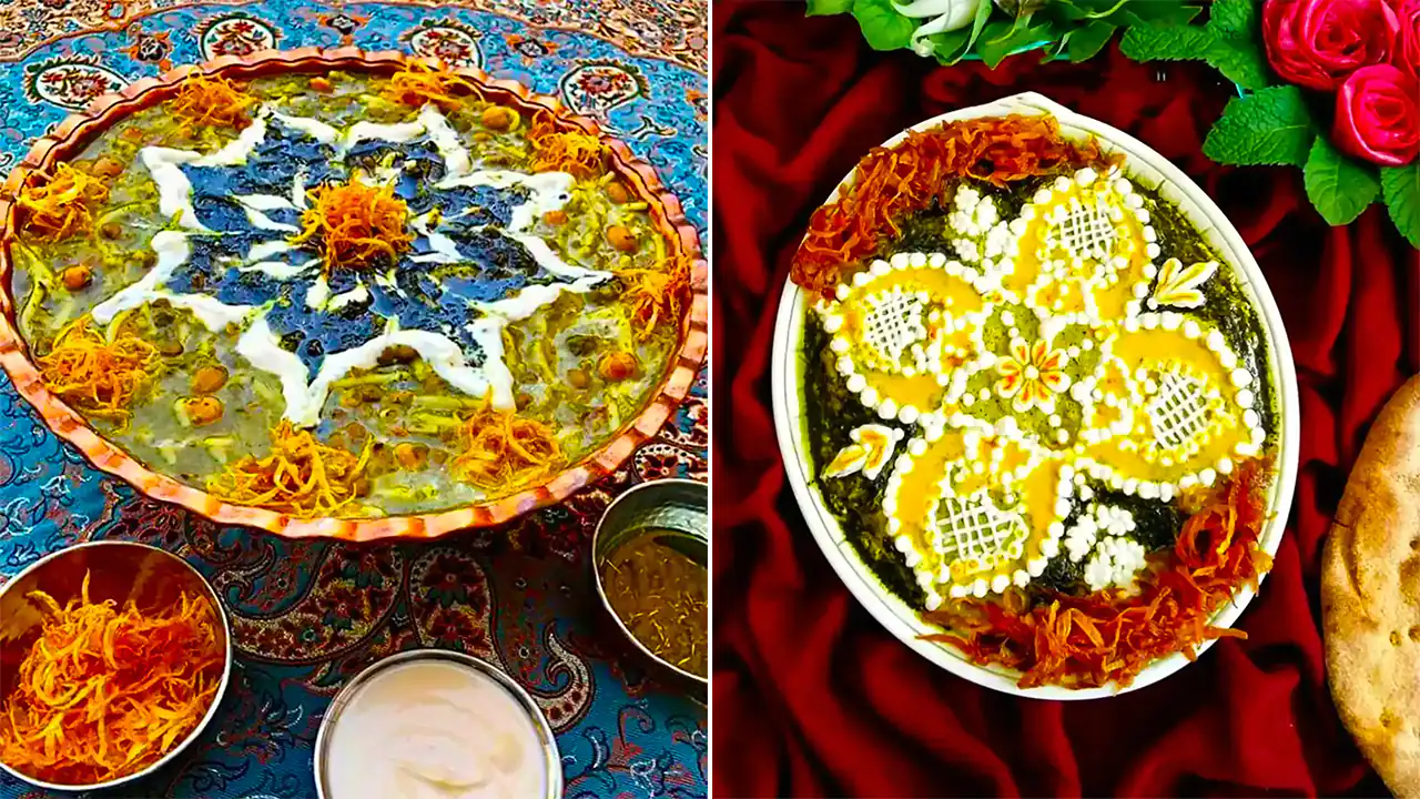 دیزاین آش رشته شیک