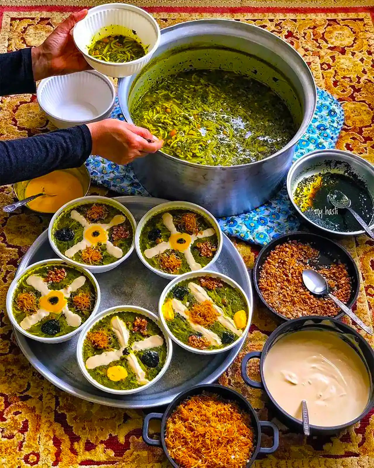 دیزاین آش رشته شیک