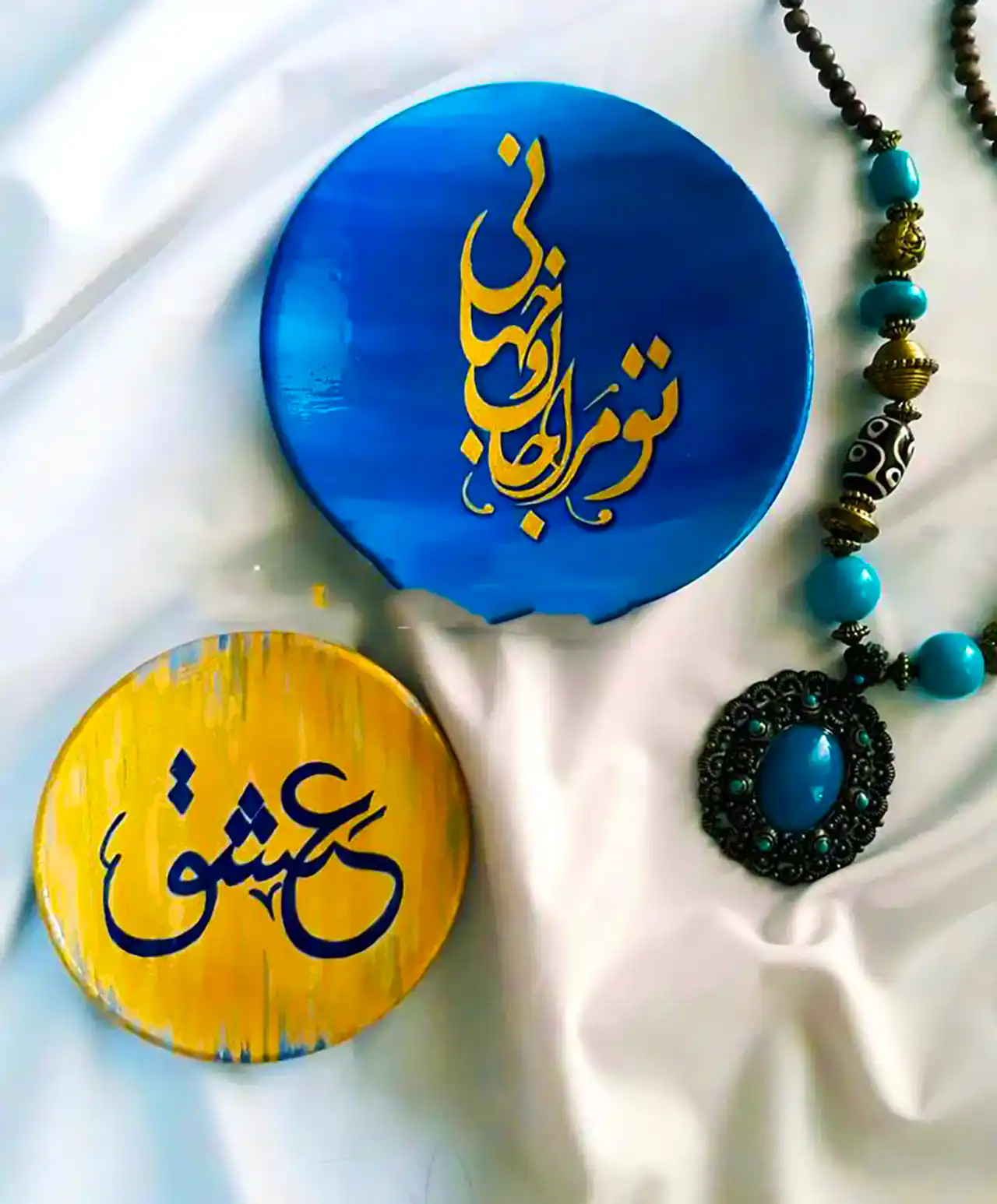 دیوارکوب بشقابی فانتزی