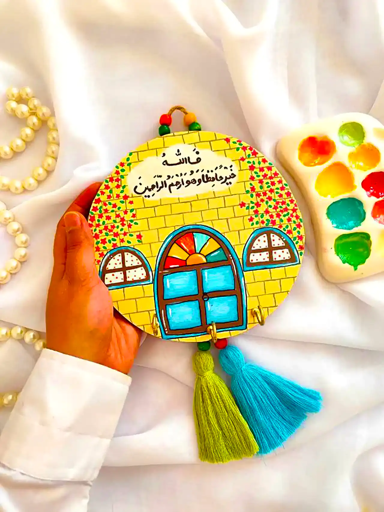 دیوارکوب بشقابی فانتزی