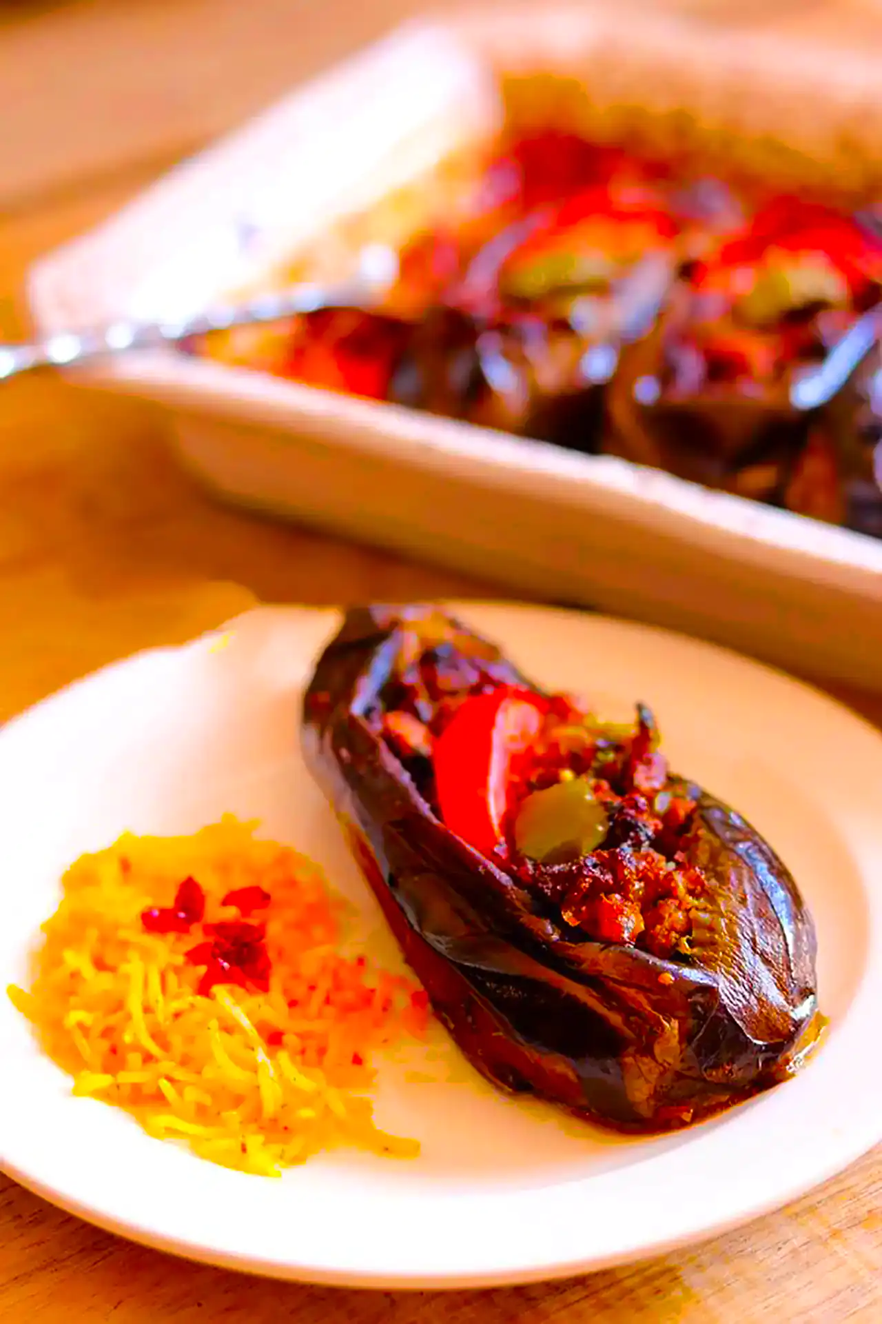 دیزاین بادمجان شکم پر