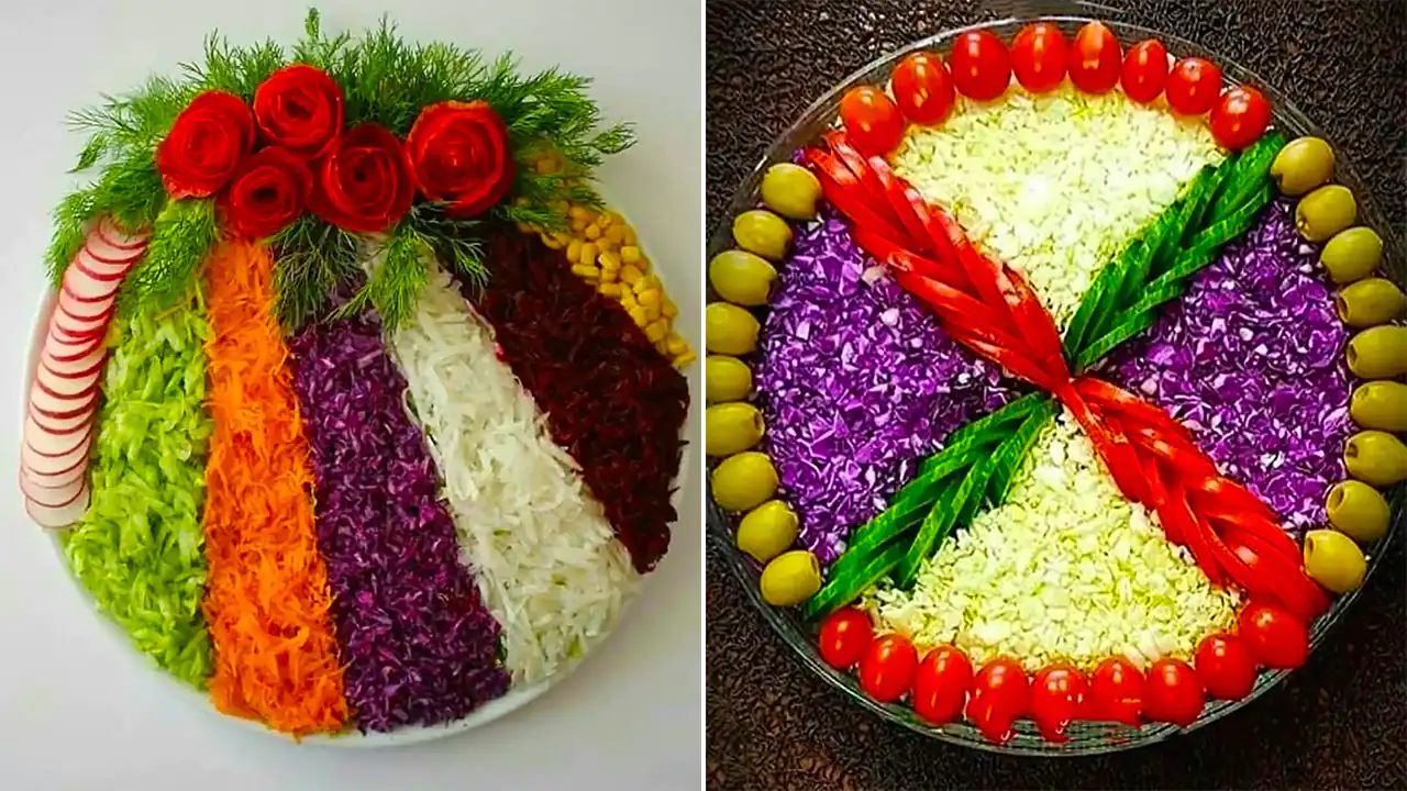 دیزاین سالاد کاهو