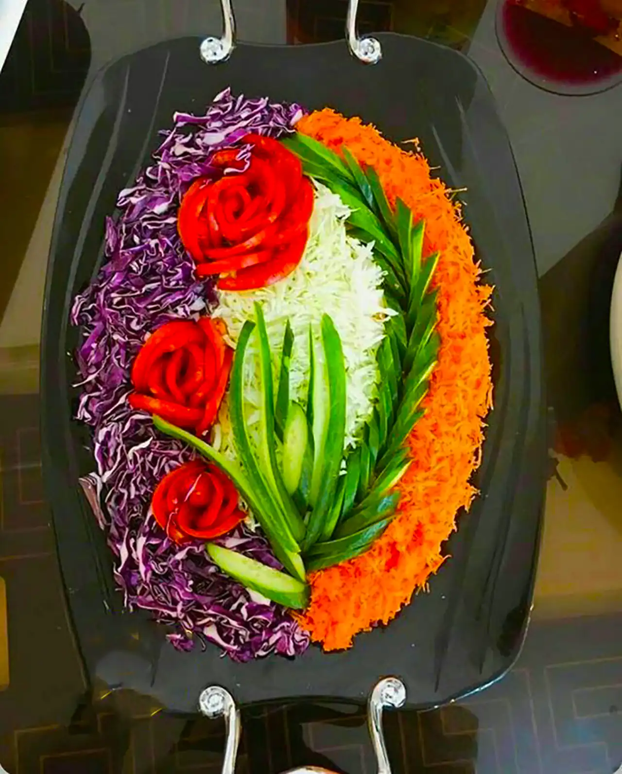 دیزاین سالاد کاهو