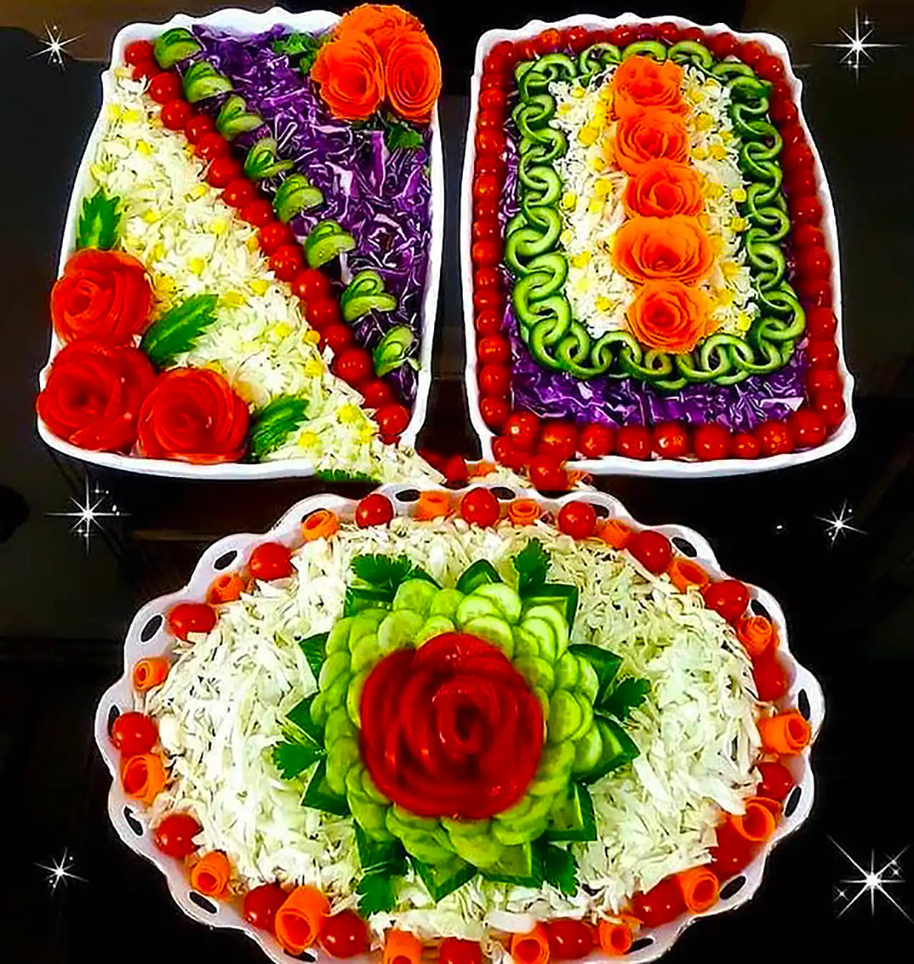 دیزاین سالاد کاهو