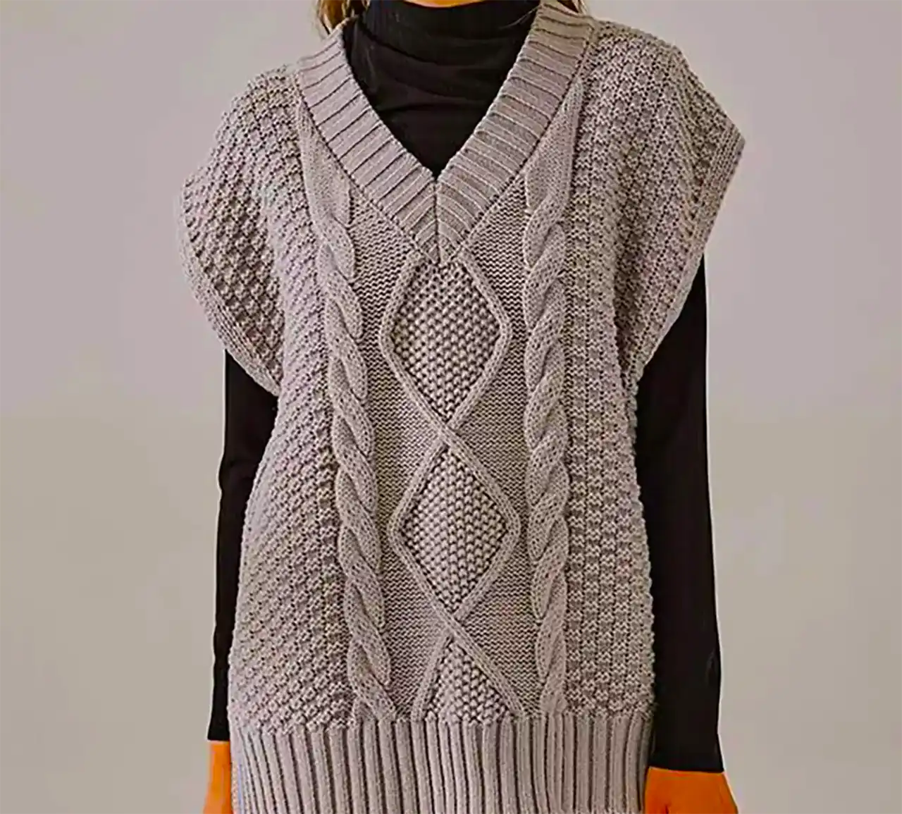 جلیقه بافت زنانه